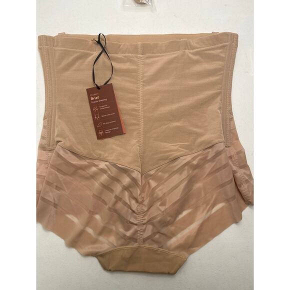 HONEYLOVE Shapewear, Queen Brief, Size 3X in Nude Sand Brand New with Tag - Picture 5 of 8